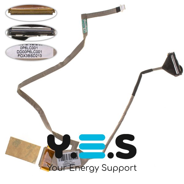 Шлейф матриці HP Presario CQ60/CQ61/G60/G61 LED з роз'ємом для камери F0X3ASD215