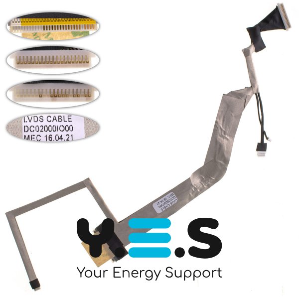 Шлейф матриці HP dv4-1000 для CCFL підсвітки, DC02000I000