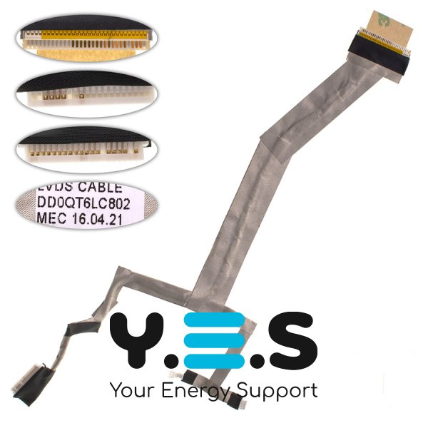 Шлейф матриці HP DV5-1000, CCFL для UMA (DD0QT6LC000)