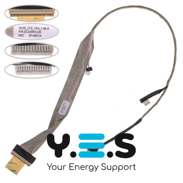 Шлейф матриці ноутбука Lenovo Y500 для CCFL, DC02000CL00