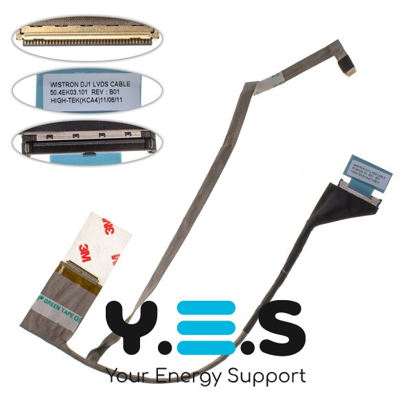 Шлейф матриці DELL Inspiron N4020/4030/14V/M4010 LED з роз’ємом камери 50.4EK03.021