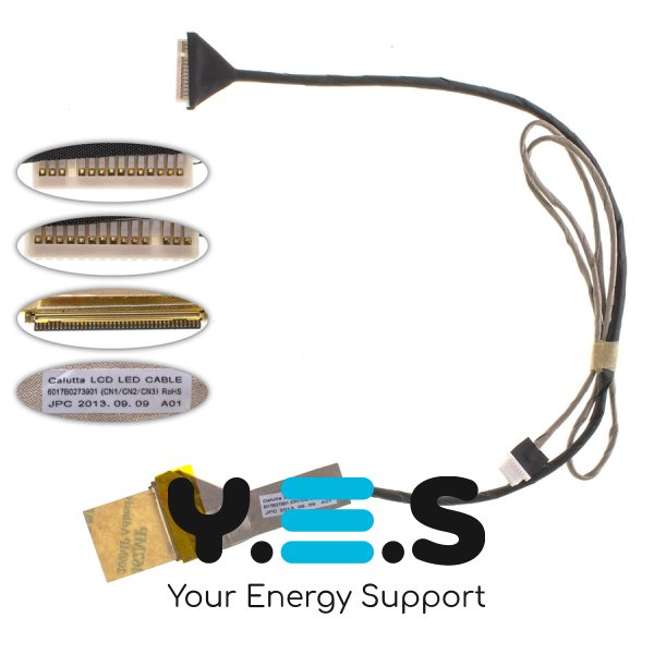 Шлейф матриці для ноутбука Toshiba C600D/C630/C640/L600/L600D/L640/L645 LED ver.2 6017B0273901