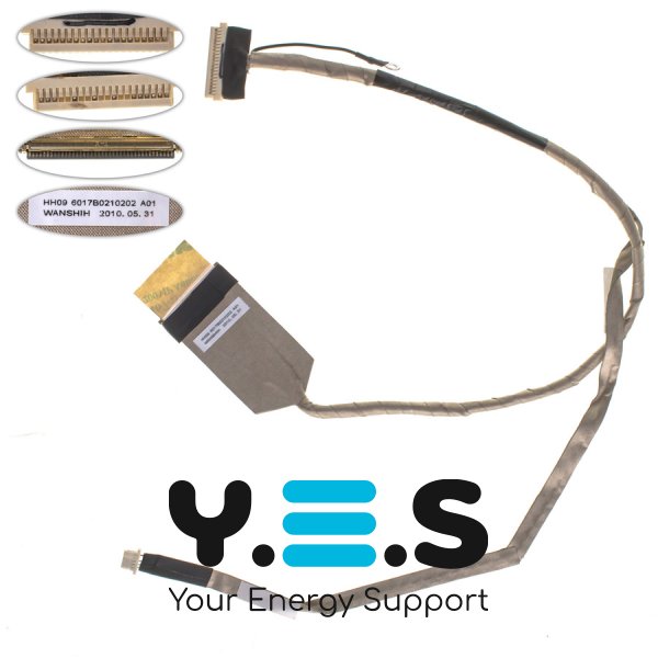 Шлейф матриці для ноутбука HP 4310s, 4311s LED з роз’ємом під камеру 6017B0210202