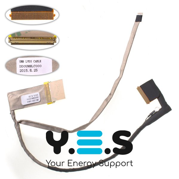 Шлейф матриці для ноутбука Dell N4010 LED з роз’ємом камери rev.0 (DD0UM8TH000)