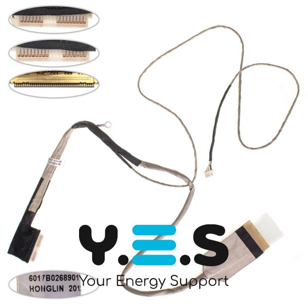 Шлейф матриці HP Compaq 320/325/420/425/620/625 ProBook 4330/4430/4530/4730 LED, камера 6017B0268901
