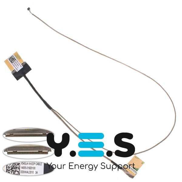 Шлейф матриці для ноутбука ASUS X540LA, X540LJ, eDP (DD0XKALC020)