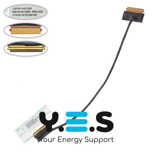Шлейф матриці ноутбука Lenovo IdeaPad 710S-13 LED FullHD, 450.07D01.0003