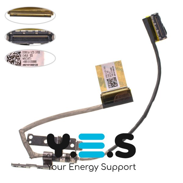 Шлейф матриці для ноутбука ASUS UX301 LAB, UX302LA з петлями (14005-01030000)