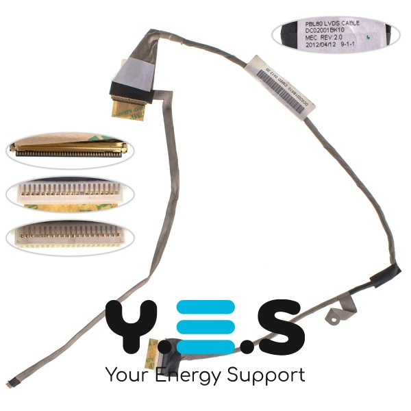 Шлейф матриці для ноутбука ASUS K93SM series, LED, 14G221049000