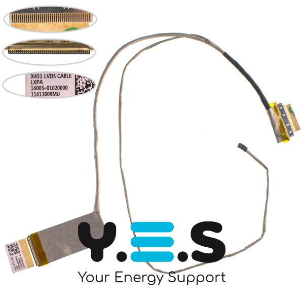 Шлейф матриці LED для ноутбука ASUS X451CA (14005-01020000)