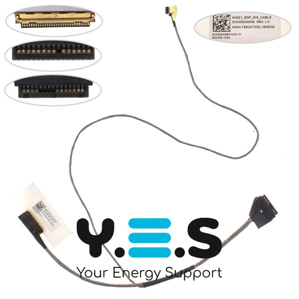 Шлейф матриці Lenovo IdeaPad 500-14 series, eDP (MB:DIS), DC020024V00