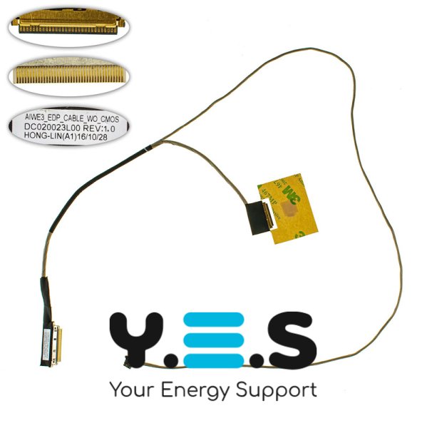 Шлейф матриці для ноутбука Lenovo IdeaPad E50-70, E50-80, eDP (5C10H44889)