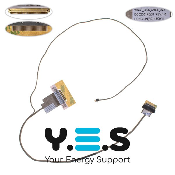 Шлейф матриці для ноутбука Lenovo IdeaPad G400, LED (UMA), 90202731