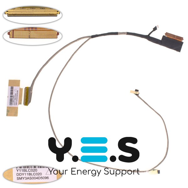 Шлейф матриці для ноутбука HP Pavilion 14-V / Envy 14-U, сенсорний, 30 pin (DDY11BLC120)