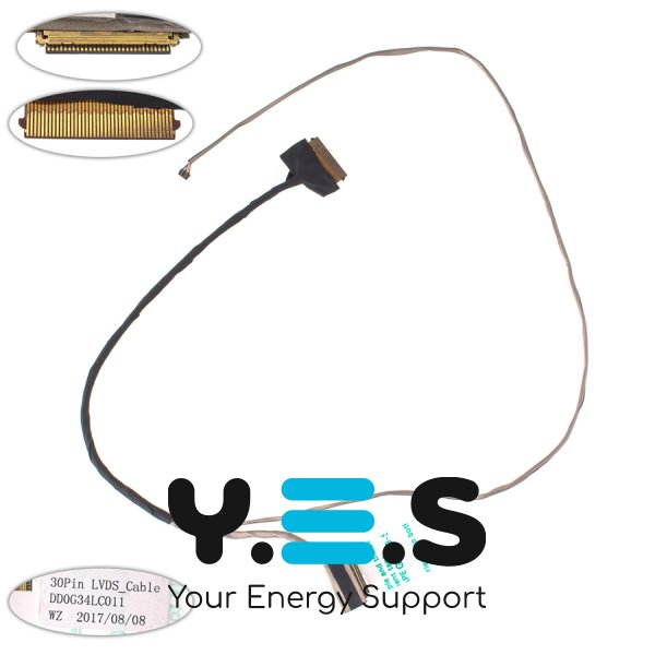 Шлейф матриці для ноутбука HP Pavilion 15-AU, 15-AW, 30pin (DD0G34LC011)