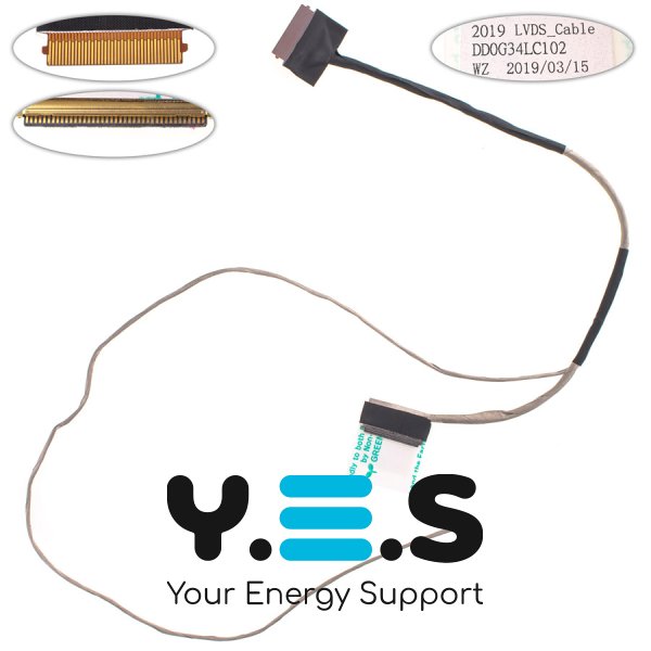 Шлейф матриці для ноутбука HP Pavilion 15-AU, 15-AU000, 15-AU010, 15-AU023, 15T-AU 40pin dd0G34LC102