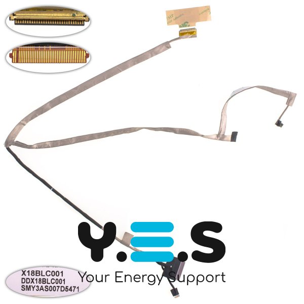 Шлейф матриці для ноутбука HP Pavilion 17-G, 17-G121WM, 17-G179NB, 30pin (DDX18BLC001)