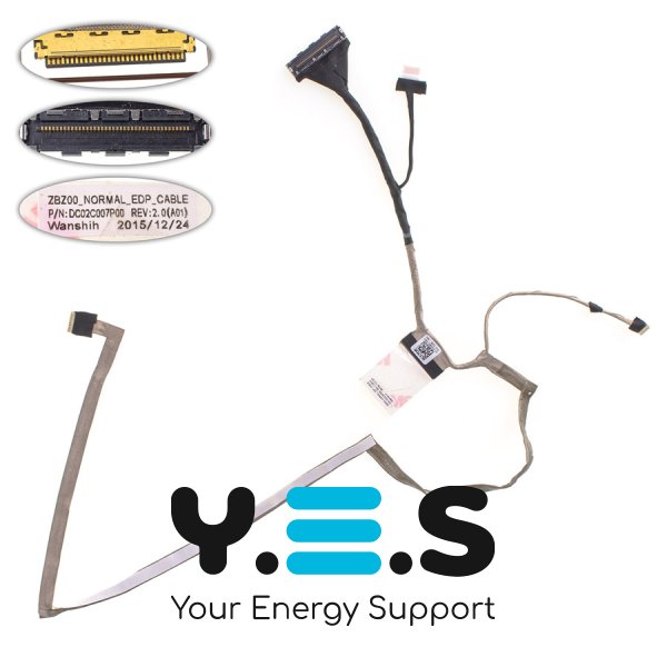 Шлейф матриці Dell Latitude E7250, 30-pin eDP (DC02C007P00)