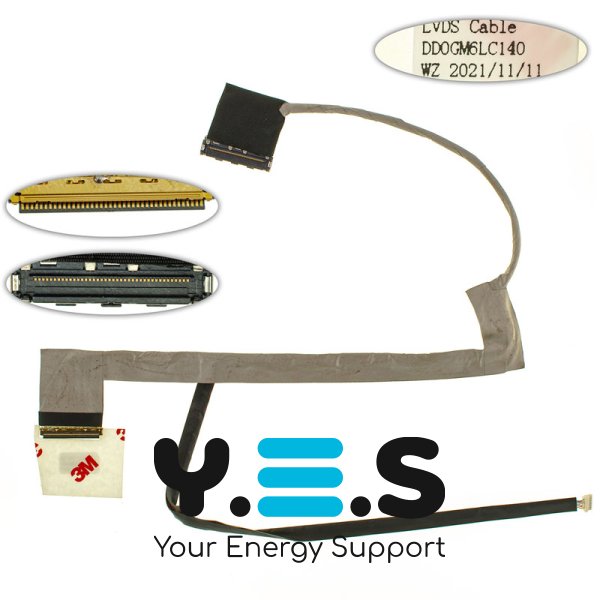 Шлейф матриці для ноутбука Dell XPS L502X, L501X, XPS 15 (DD0GM6LC140)