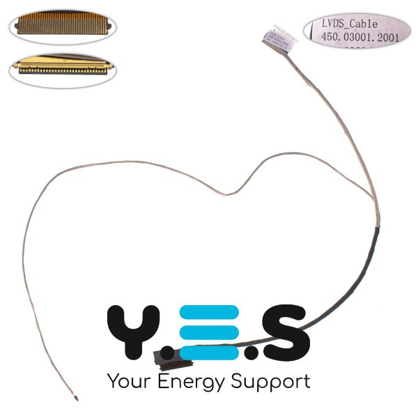 Шлейф матриці Dell Inspiron 3552/3551/3558/3559, eDP, без сенсору (450.03001.2001)