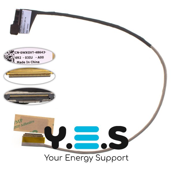 Шлейф матриці для ноутбука Dell Vostro 5480, 30pin (DDJW8GLC000)