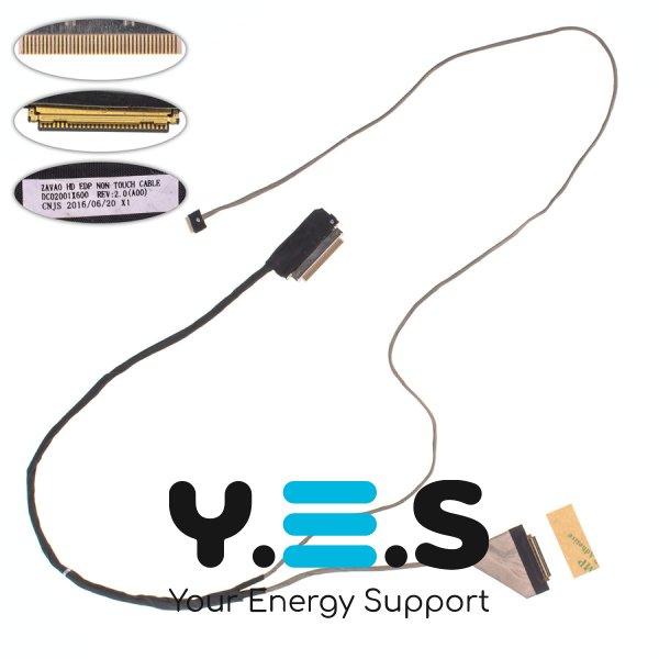 Шлейф матриці Dell Inspiron 5447 5448 5548 5455 5545, 30pin (DC02001X600)