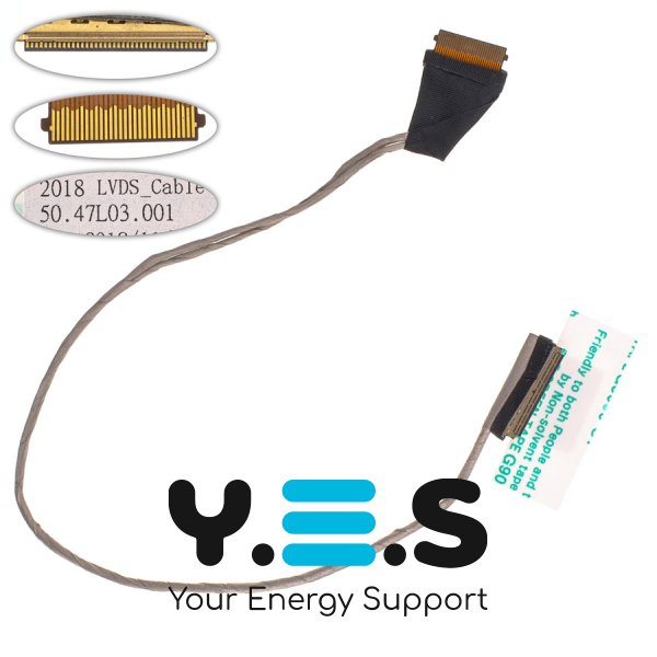 Шлейф матриці для ноутбука Dell Inspiron 7537, 7000, 40pin (50.47L03.001)