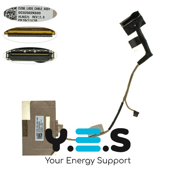 Шлейф матриці eDP для ноутбука Lenovo IdeaPad 710S PLUS-13ISK, DC02002K600