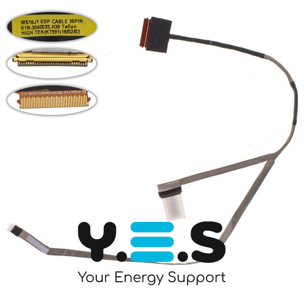 Шлейф матриці для ноутбука MSI GE62 (MS-16J1/MS-16J2/MS-16J5), 30pin K1N-3040035-H39