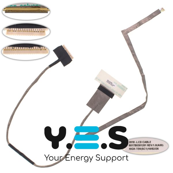 Шлейф матриці для ноутбука Fujitsu Lifebook LH531, 6017B0301201