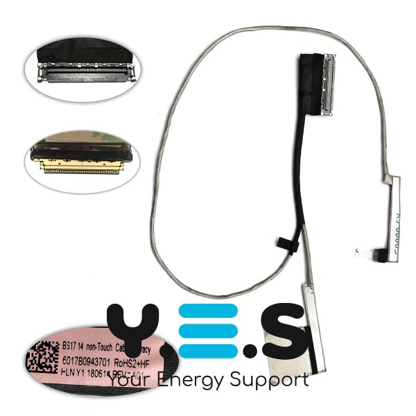 Шлейф матриці для ноутбука HP ProBook 650 G4, 40pin (6017B0943701)