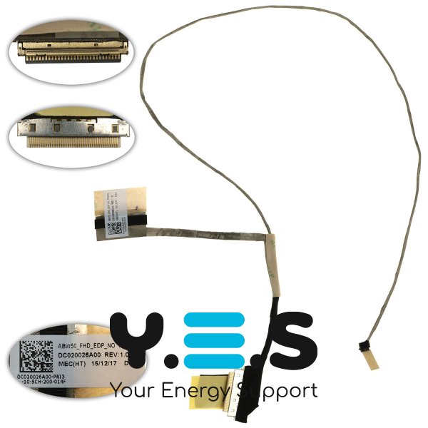 Шлейф матриці для ноутбука HP Envy 15T-AT, DC020026A00