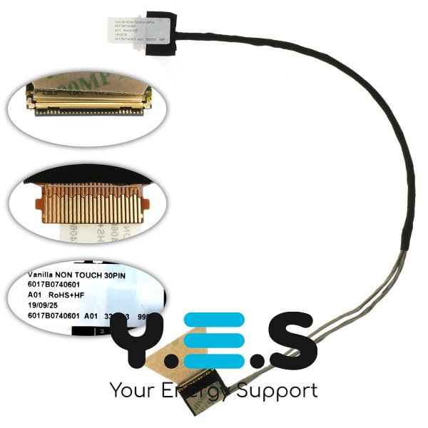 Шлейф матриці для ноутбука HP Envy 15-AS, 30pin, без тачскріна (6017B0740601)