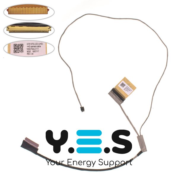 Шлейф матриці для ноутбука HP 15-CB, 40pin, non-touch (DDG75ALC111)