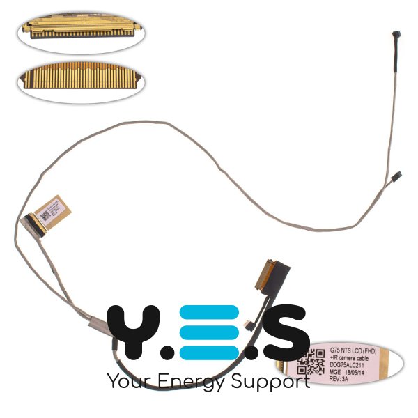 Шлейф матриці для ноутбука HP 15-CB, 30pin Touch, DDG75ALC211