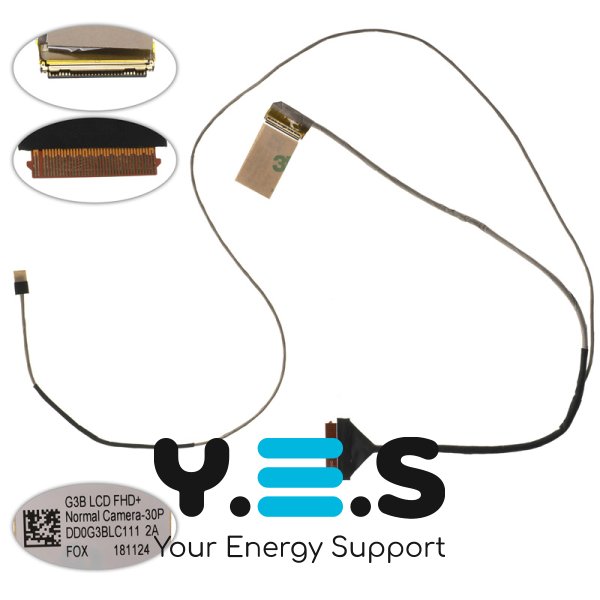 Шлейф матриці для ноутбука HP 15-CE, 17-AN, 30pin FullHD (dd0g3blc111)