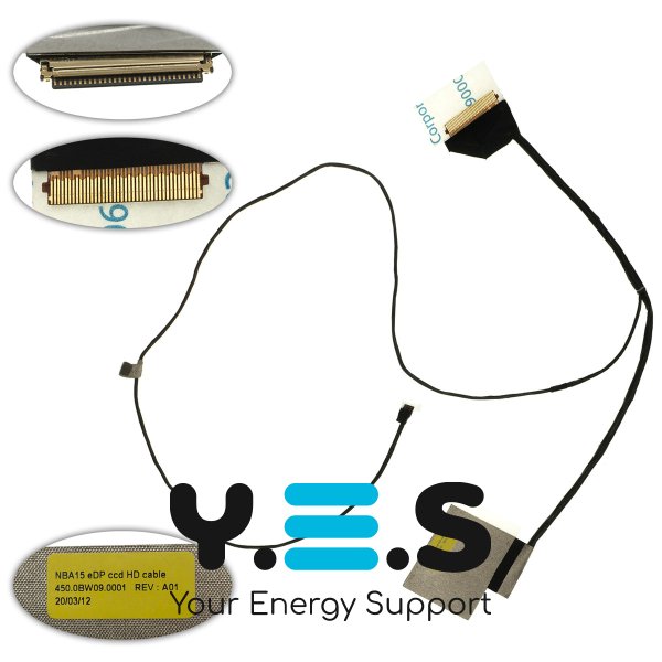 Шлейф матриці для ноутбука HP 15-BR, 30 pin (450.0BW09.0001)