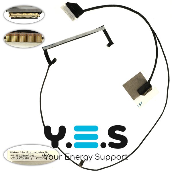 Шлейф матриці для ноутбука HP 15-BR, 450.0BW0A.0001