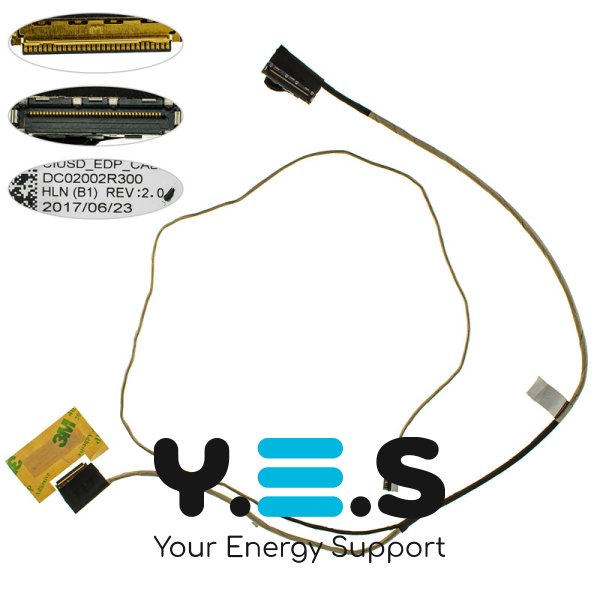 Шлейф матриці для ноутбука Lenovo Ideapad 320S-15IKB, 320S-15IKBR (DC02002R300)