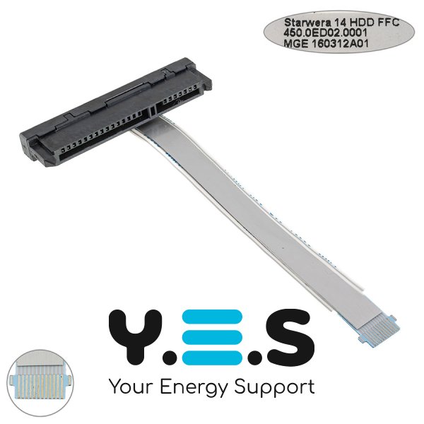 Шлейф підключення SSD/HDD для ноутбука HP 14-cd, 450.0ED02.0001