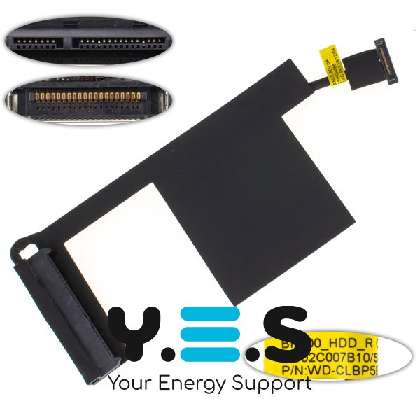 Шлейф підключення SSD/HDD для ноутбука Lenovo ThinkPad P50 P51 BP500, dc02c007b10