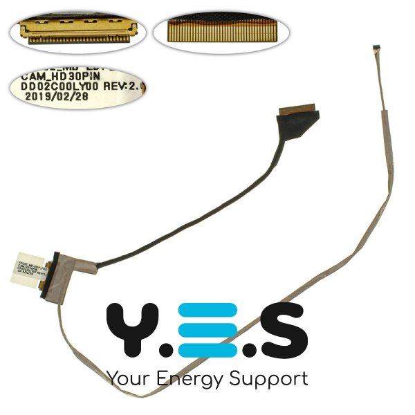 Шлейф матриці для ноутбука HP 15-DK, DD02C00LY00