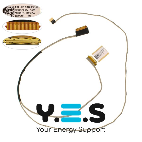 Шлейф матриці для ноутбука HP ProBook 470 G3, 30pin, DD0X64LC003