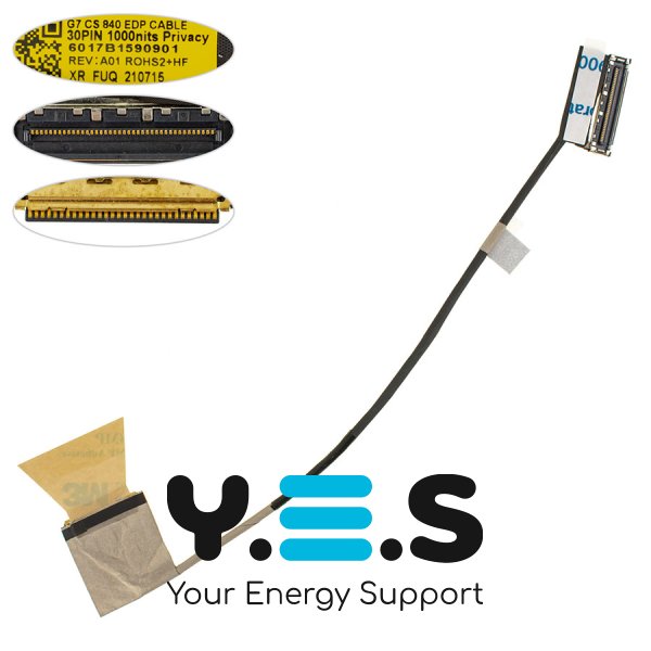 Шлейф матриці для ноутбука HP ProBook 840 G7, 845 G7, 30pin (6017B1590901)