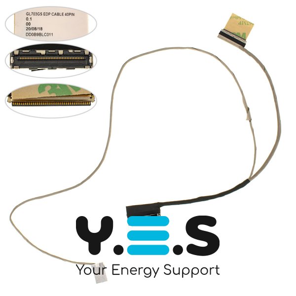 Шлейф матриці для ноутбука ASUS GL703 GL703GS GM 40pin (DD0B9BLC011)
