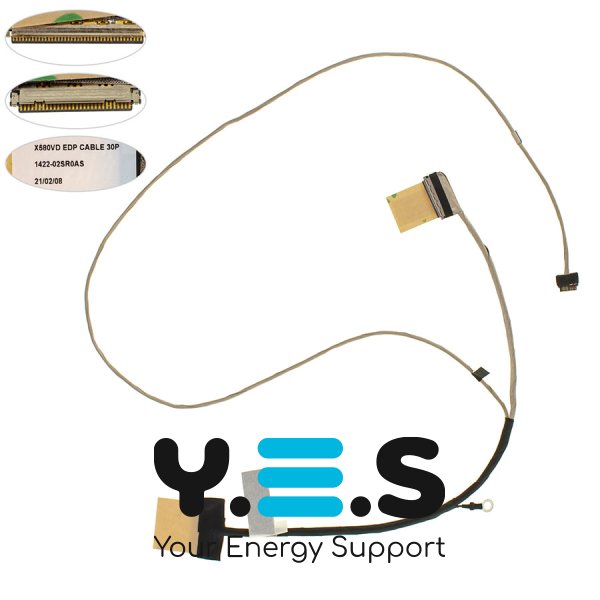 Шлейф матриці ASUS NX580V/X580/X580NV/X580VD/X580BP/NX580VD/n580vd 30pin 1422-02sr0as