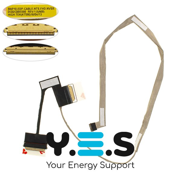 Шлейф матриці для ноутбука DELL Alienware 15 R3 R4 R5 FHD, 034DCH DC02C00ED00