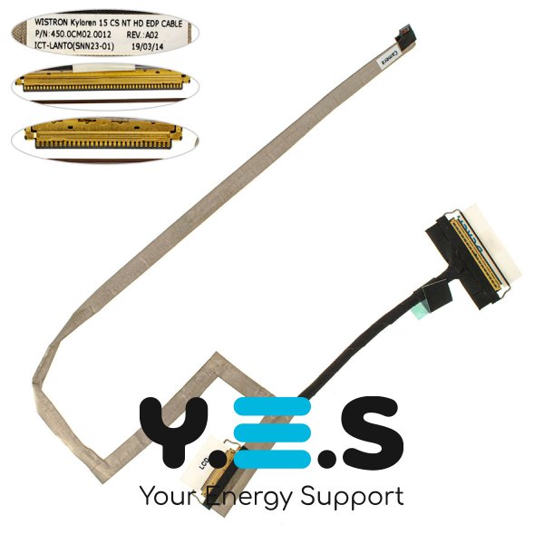 Шлейф матриці для ноутбука Dell 7570 7580 P70F, 30pin (450.0CM02.0012 0M5CKK)