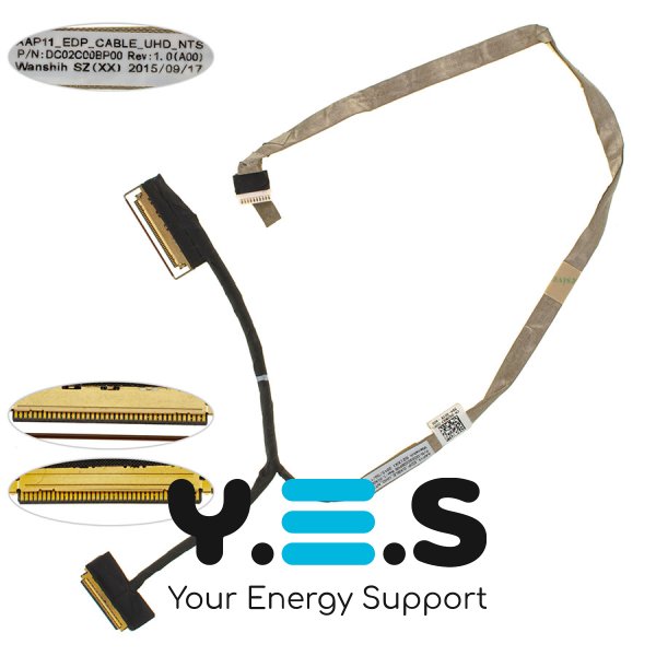 Шлейф матриці для ноутбука Dell Alienware 15 R2/R3 AAP11 15.6" EDP dc02c00bp00 0GJMG7