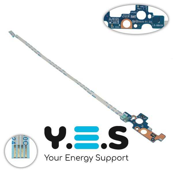 Плата кнопки живлення ноутбука Dell 5755/5758/5759/5455 (LS-B845P)